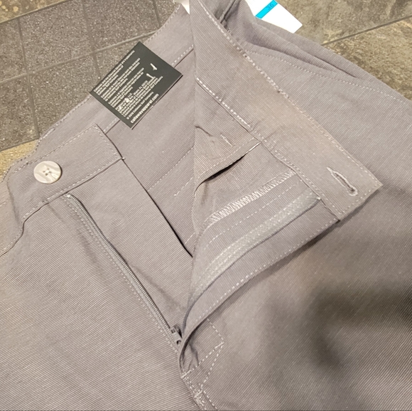 Callaway Golf shorts 36 Dk Gray HTR 4 Way Stretch Light Moisture Wicking $75 NWT - Picture 11 of 14